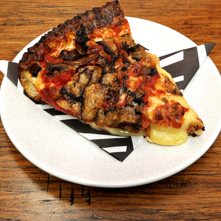 The Quod Style Chicago Deep Dish: Veggie Deep End By The Slouse at Deepend Pizza