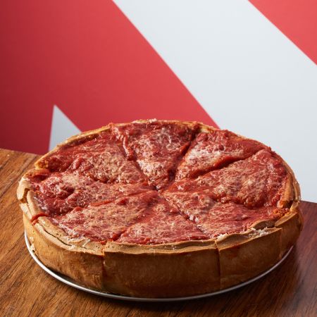 Chicago Deep Dish Classic Yes Chef! Set Menu $50 PP Min 8 crew - Example Menu at Deepend Pizza