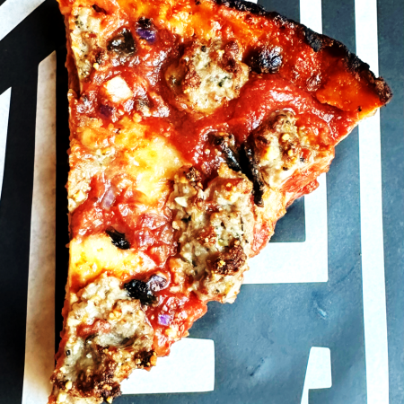 Pequod's Chicago Deep Dish: Sausage at Deepend Pizza