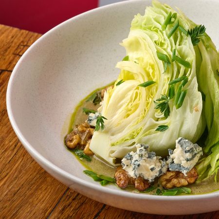 Iceberg Wedge Salad at Deepend Pizza