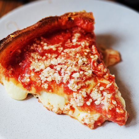 Chicago Deep Dish: Cheese at Deepend Pizza