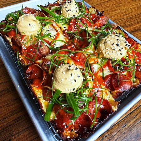 Detroit: Pepperoni Kimchi at Deepend Pizza