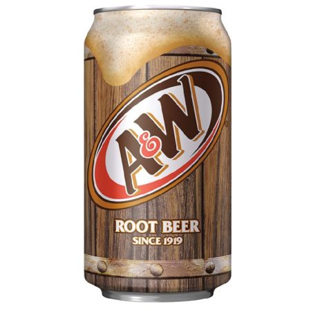 American A&W Root Beer at Deepend Pizza