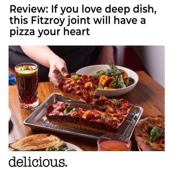 Deep End makes a full 360 into deep-dish pizza. Does it deliver?
