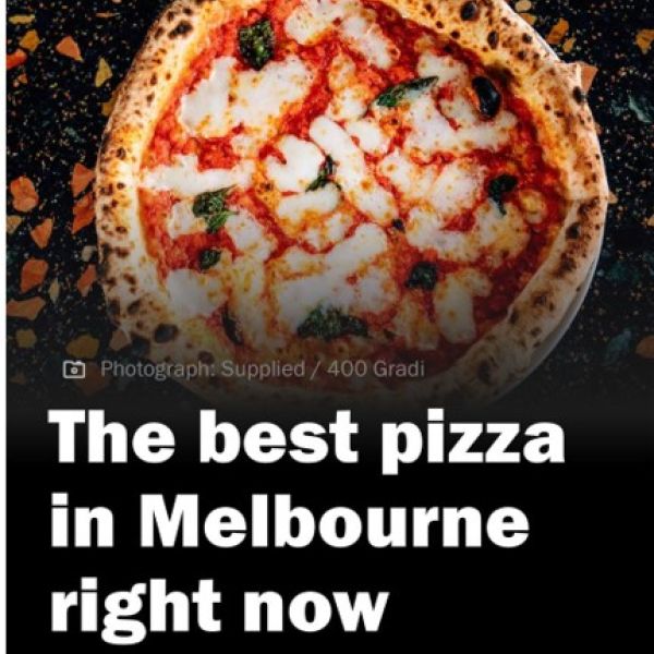 TimeOut Best Pizza In Melbourne Right Now
