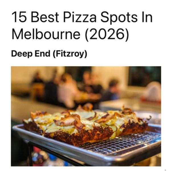15 Best Pizza Spots in Melbourne (2026)