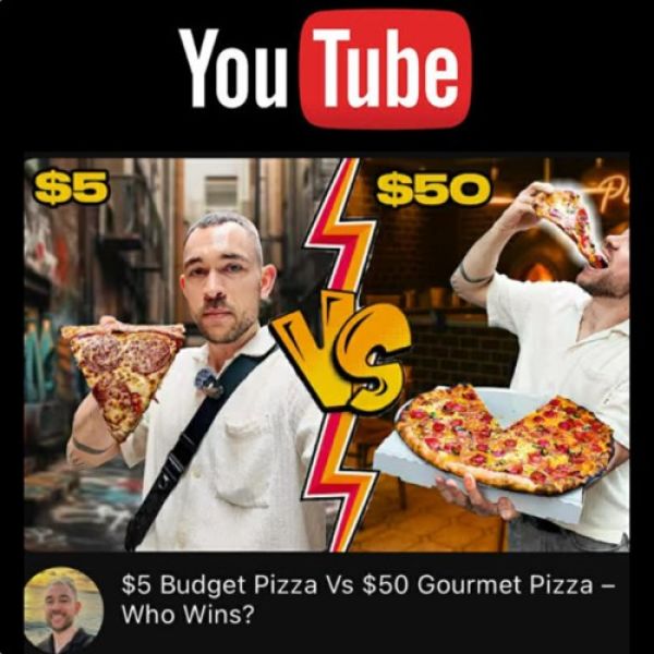$5 Budget Pizza VS $50 Gourmet Pizza - Who Wins?