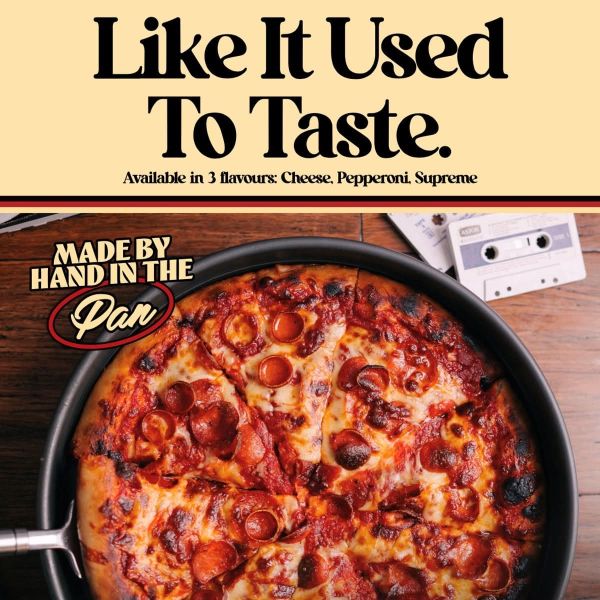 80's Original Pan Pizza